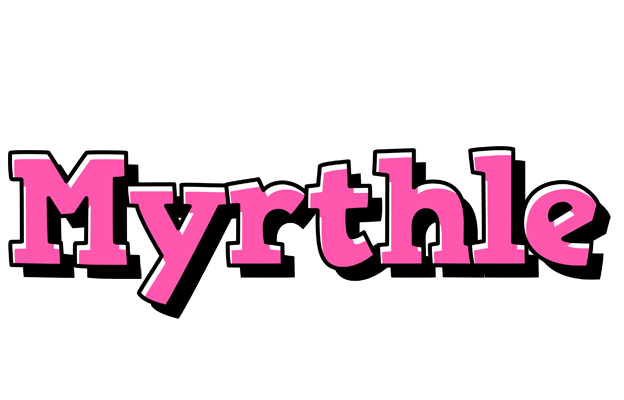 Myrthle girlish logo