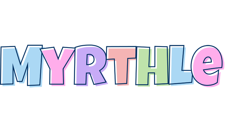Myrthle pastel logo