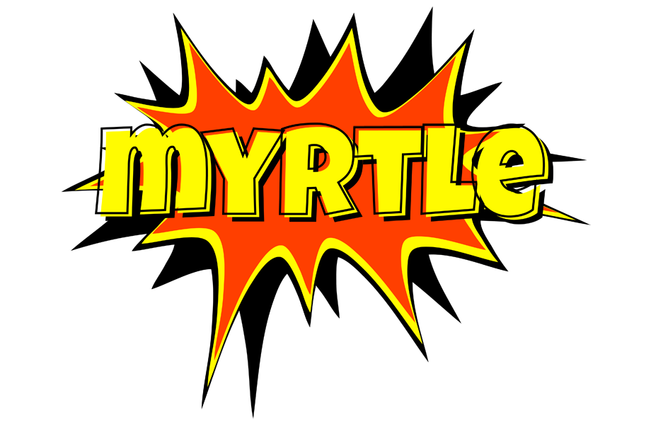 Myrtle bazinga logo