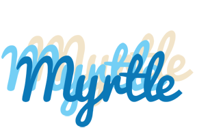 Myrtle breeze logo