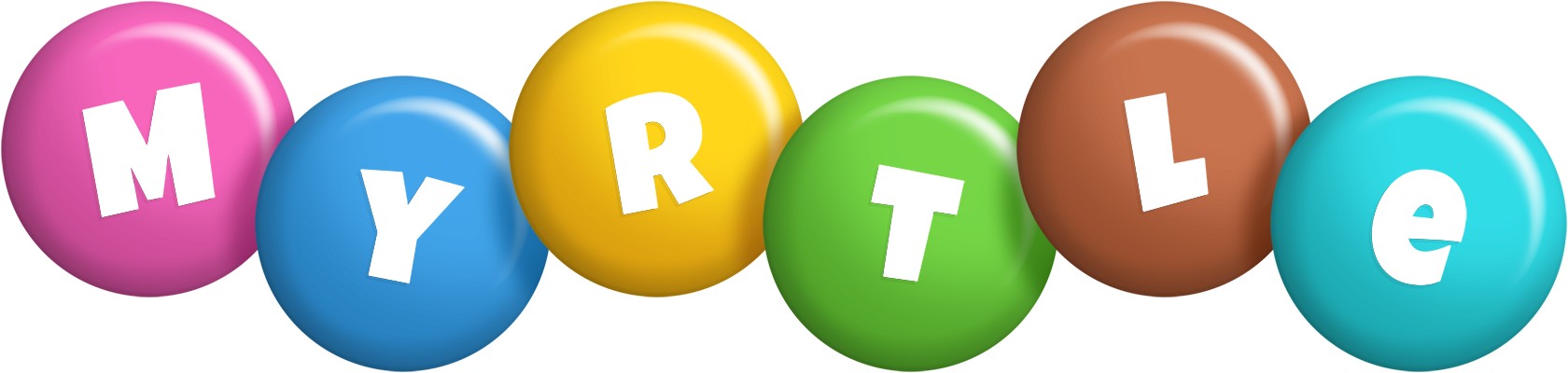 Myrtle candy logo