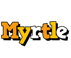 Myrtle cartoon logo