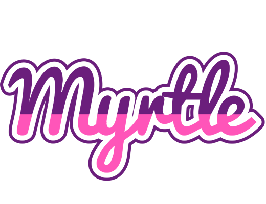 Myrtle cheerful logo