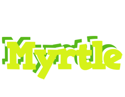 Myrtle citrus logo