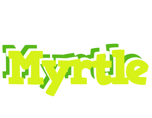 Myrtle citrus logo