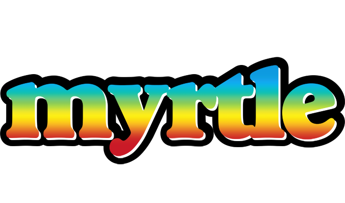 Myrtle color logo