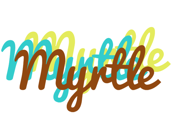 Myrtle cupcake logo