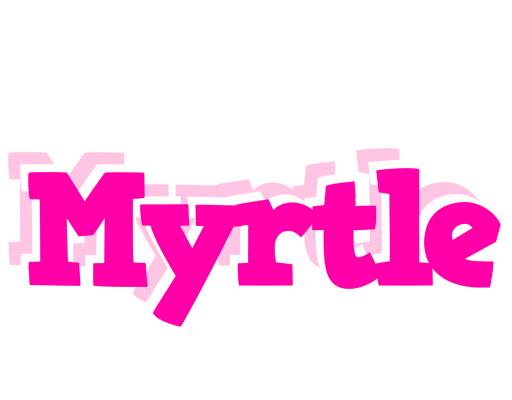 Myrtle dancing logo