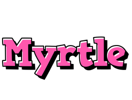 Myrtle girlish logo