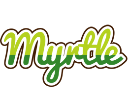 Myrtle golfing logo