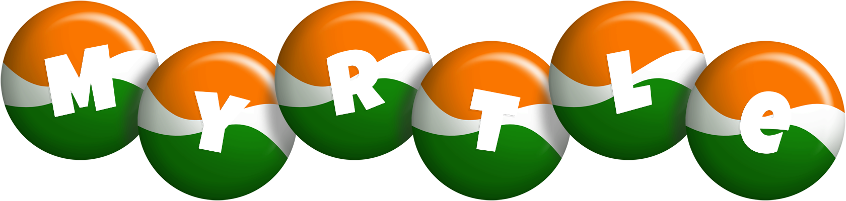Myrtle india logo