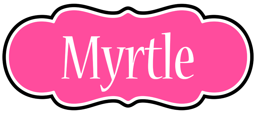 Myrtle invitation logo
