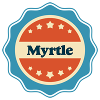 Myrtle labels logo