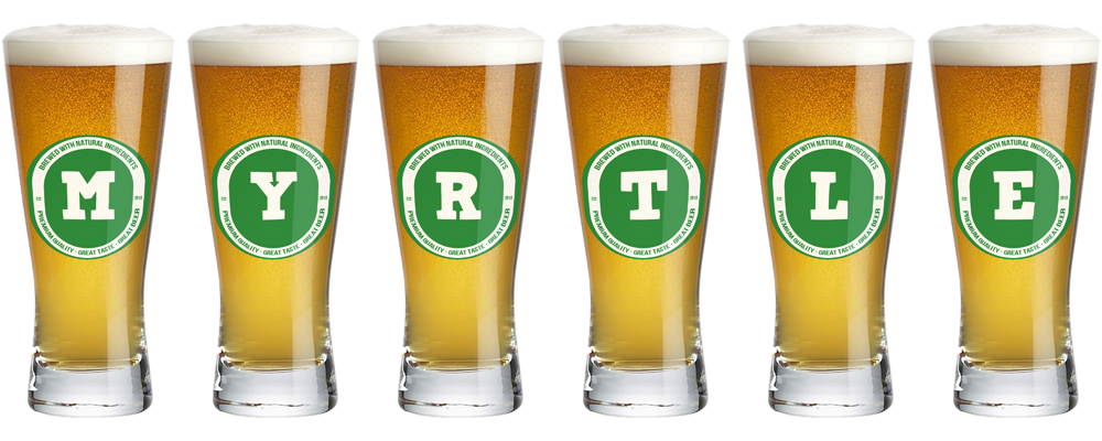 Myrtle lager logo