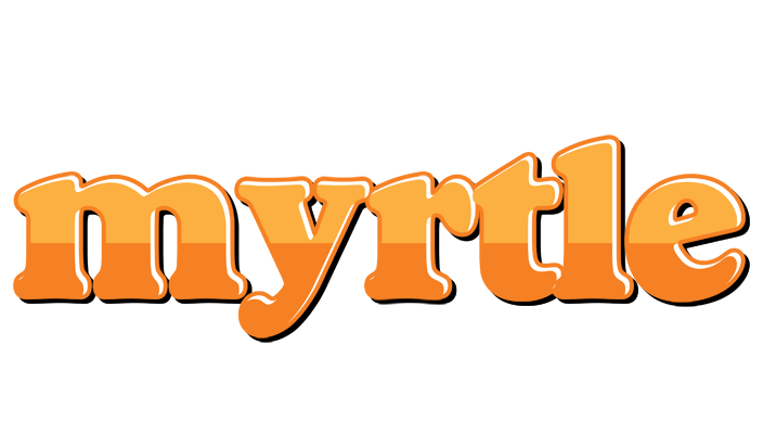 Myrtle orange logo