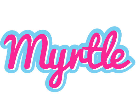 Myrtle popstar logo