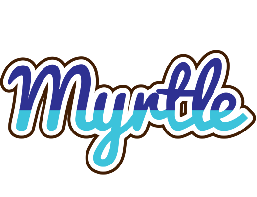 Myrtle raining logo