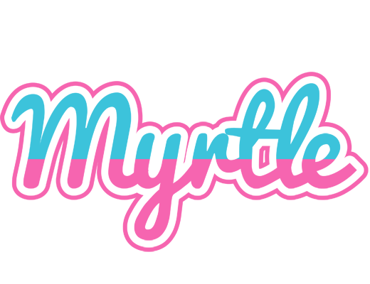 Myrtle woman logo