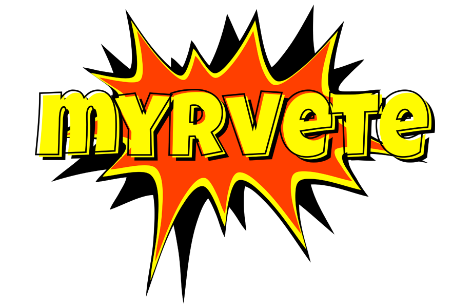 Myrvete bazinga logo