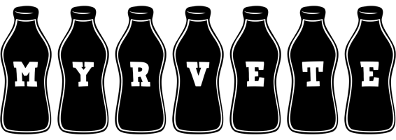 Myrvete bottle logo