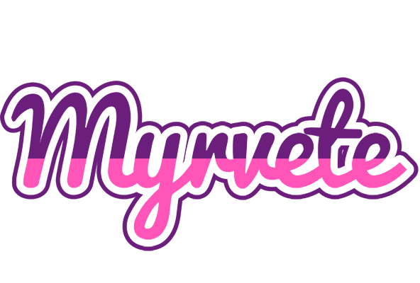 Myrvete cheerful logo