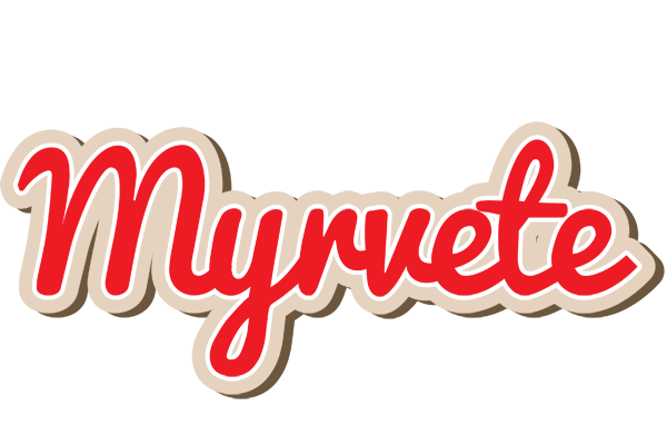 Myrvete chocolate logo