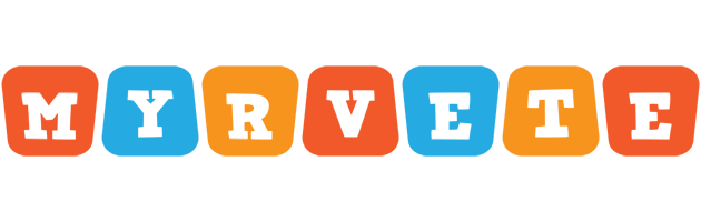 Myrvete comics logo