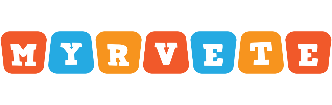 Myrvete comics logo