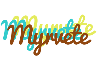 Myrvete cupcake logo