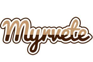 Myrvete exclusive logo