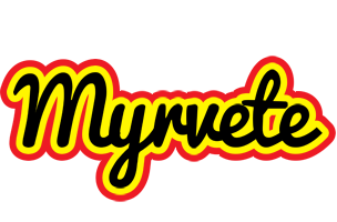 Myrvete flaming logo