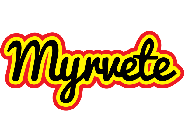 Myrvete flaming logo