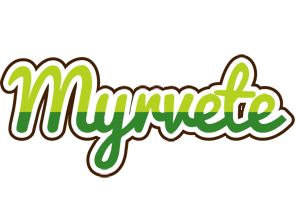 Myrvete golfing logo