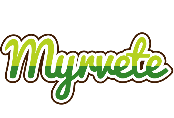 Myrvete golfing logo