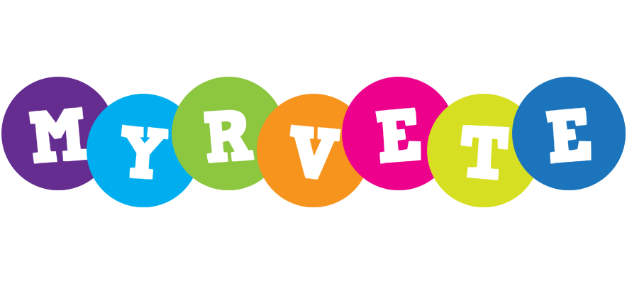 Myrvete happy logo