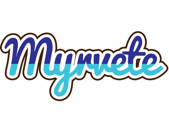 Myrvete raining logo
