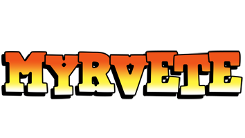 Myrvete sunset logo