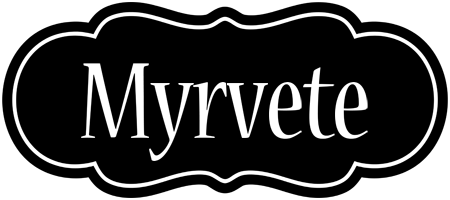 Myrvete welcome logo