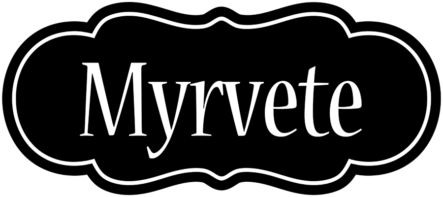 Myrvete welcome logo
