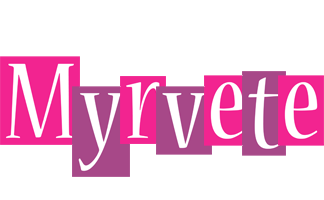 Myrvete whine logo