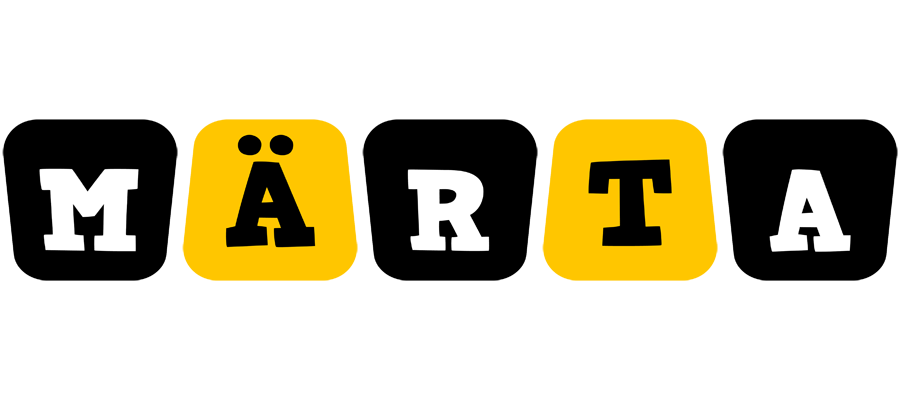 Märta boots logo