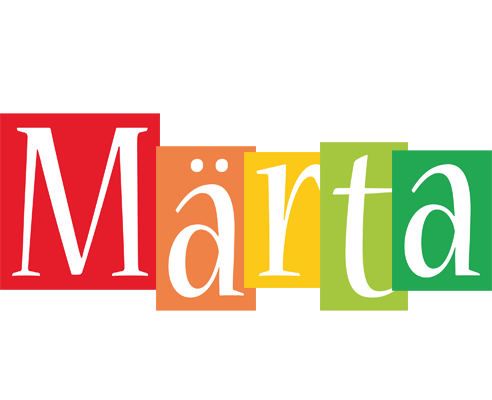 Märta colors logo