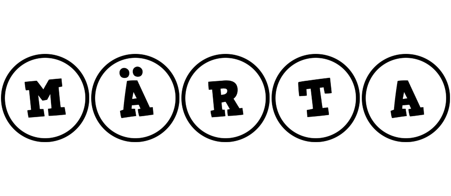Märta handy logo