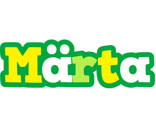 Märta soccer logo