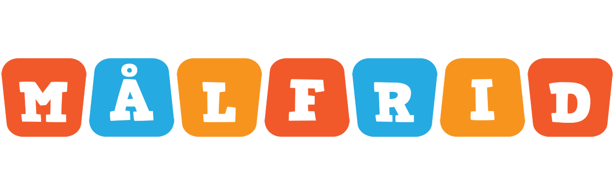 Målfrid comics logo