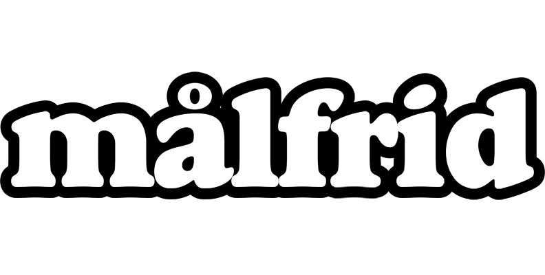 Målfrid panda logo