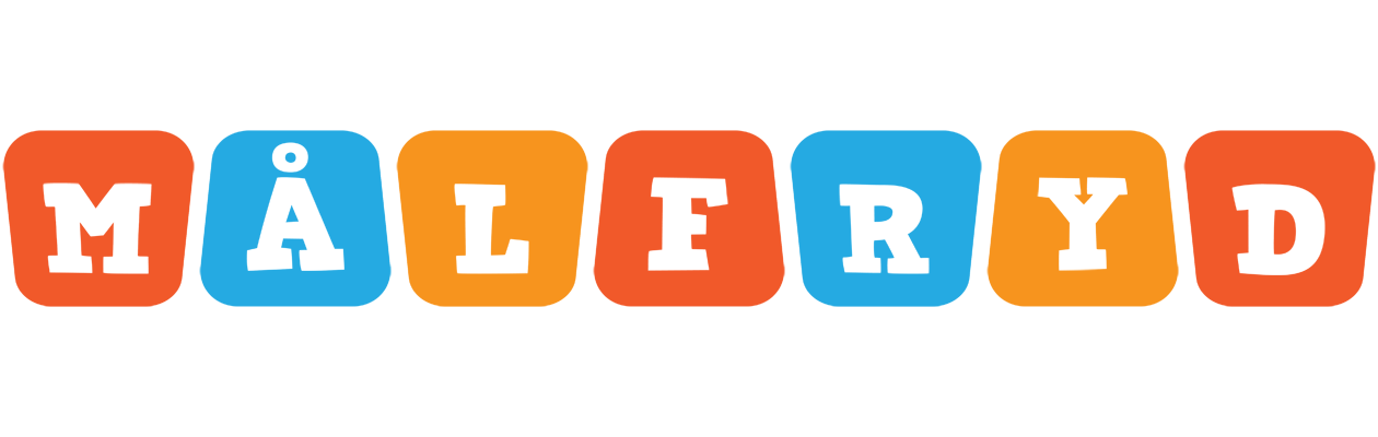 Målfryd comics logo