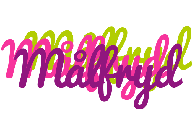 Målfryd flowers logo