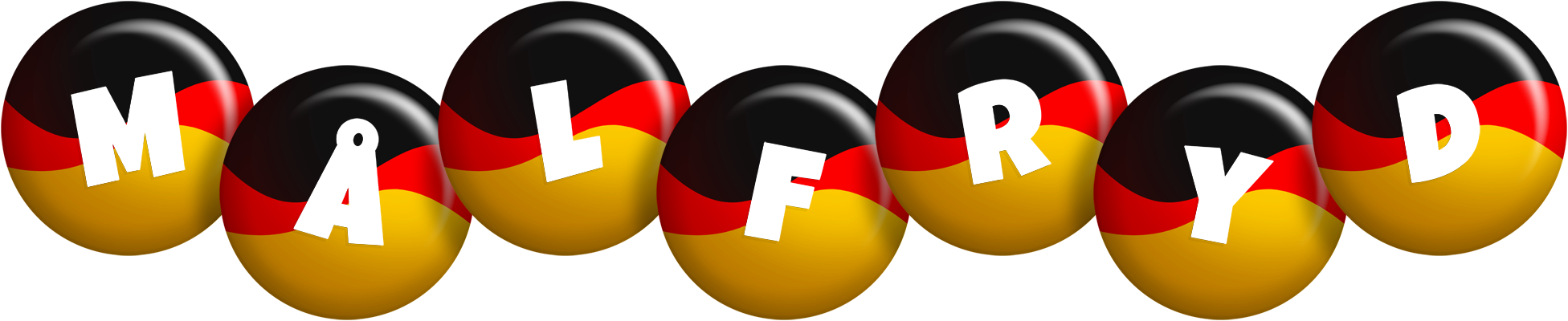 Målfryd german logo