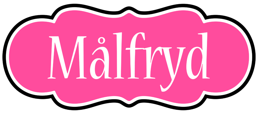 Målfryd invitation logo